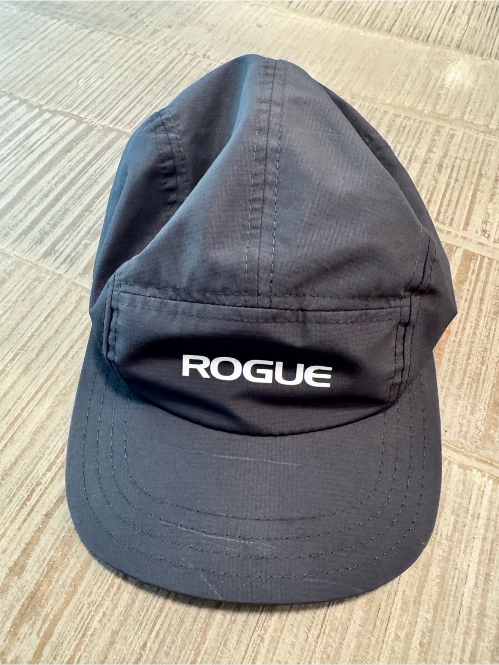 Rogue Navy Hat with White Logo